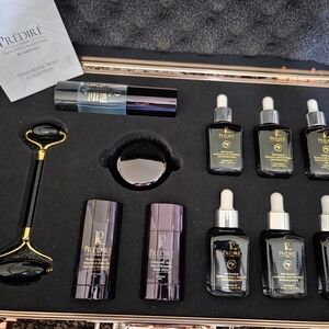 Skincare Serum & Face Oil Set - Black and Gold